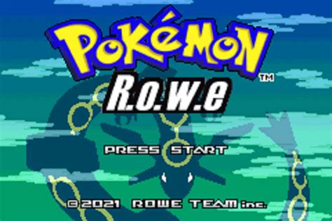 open world pokemon game|Pokemon R.O.W.E. .